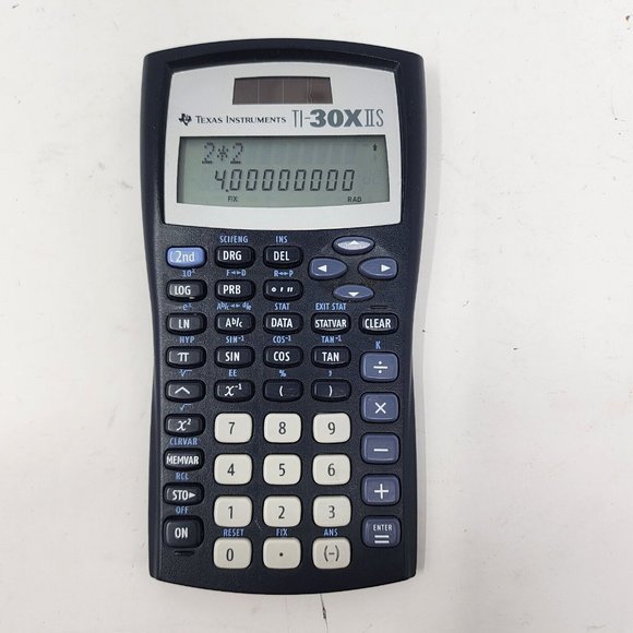 Texas Instruments TI-30X IIS Scientific‎ Calculator Solar W/ Cover Working - Picture 2 of 7